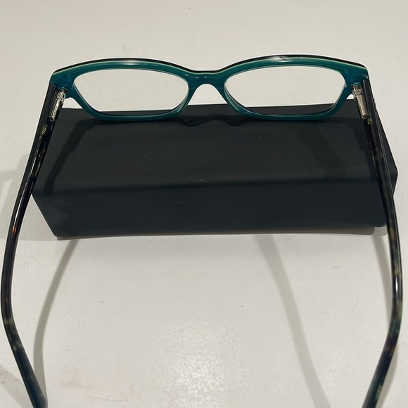 Vera Wang Glass Frames—BEAUTIFUL!!  Pretty Crys Details!! Excellent Condition! - Picture 3 of 7